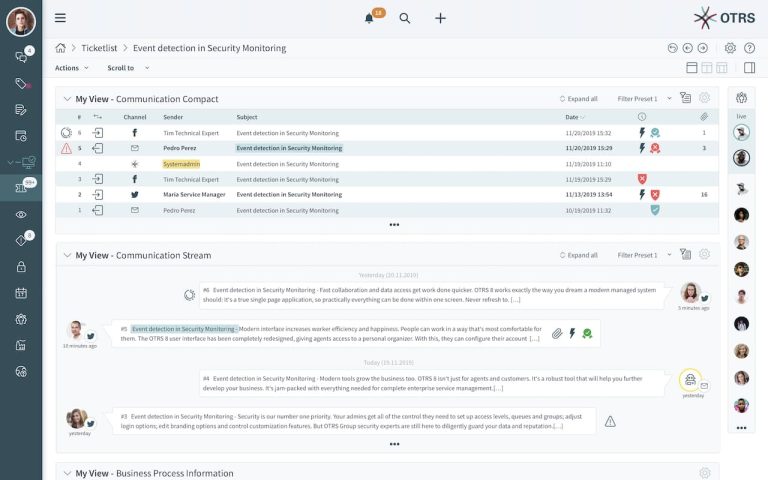 OTRS Omnichannel Kommunikation
