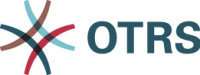 Logo of OTRS Group with teyt "OTRS"