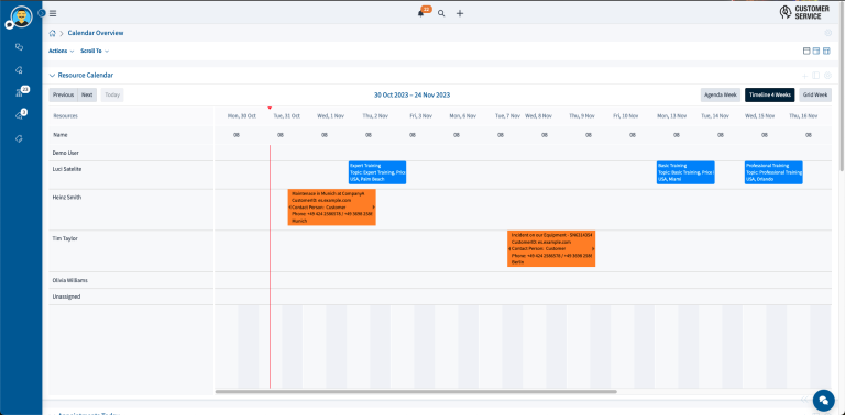 Smooth scheduling and resource management